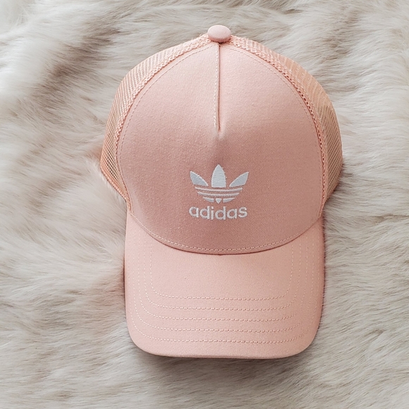 adidas trefoil trucker cap